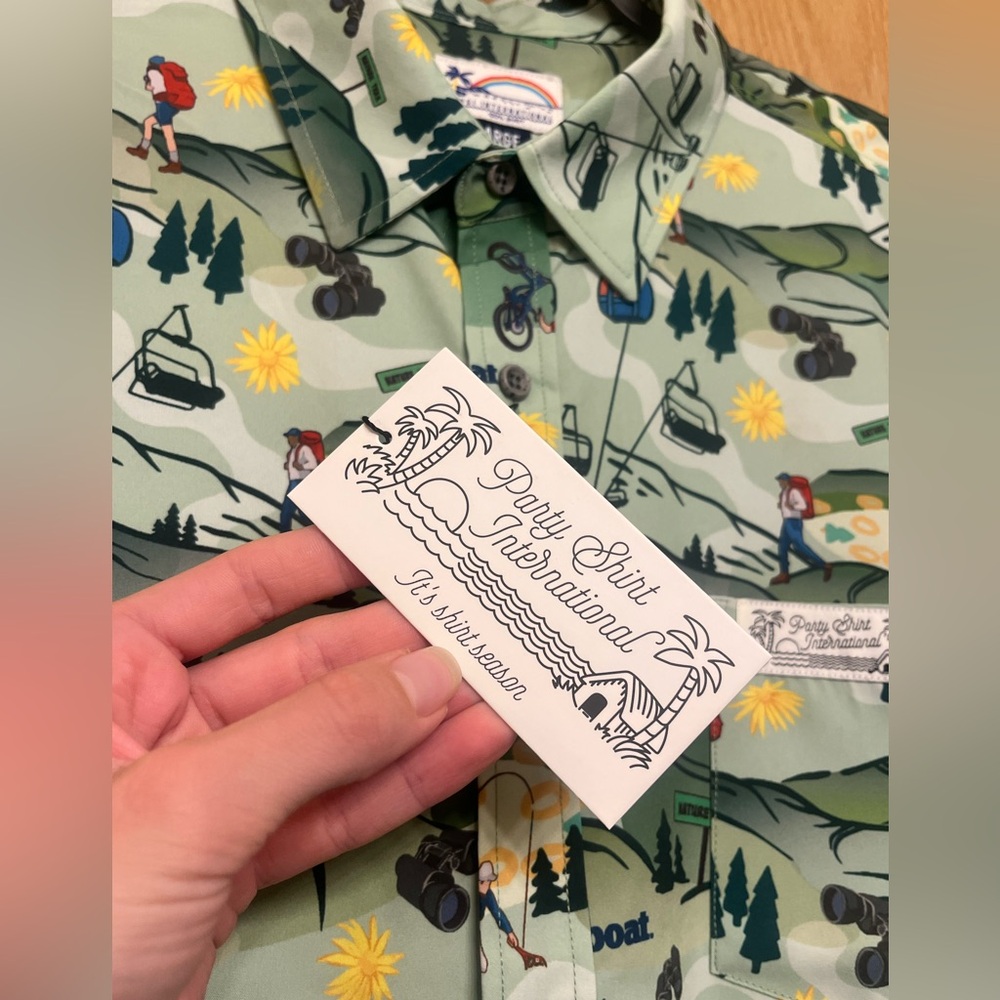 NWT Steamboat Party Shirt International T-Shirt Unisex - L -RARE, VINTAGE, RETRO - Picture 6 of 11